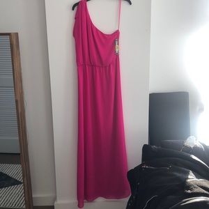 NWT Gianni Bini One shoulder Dress